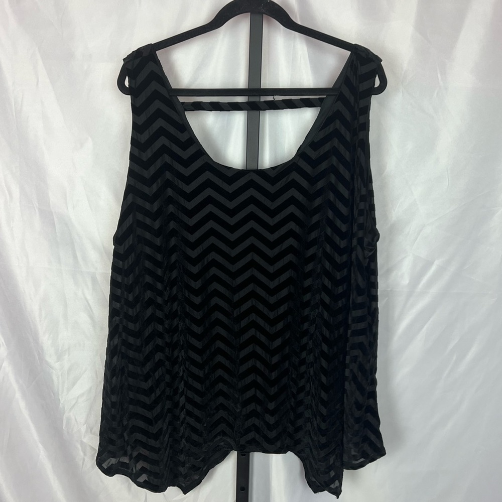 Lane Bryant Black Dress Tank Top, size 26/28